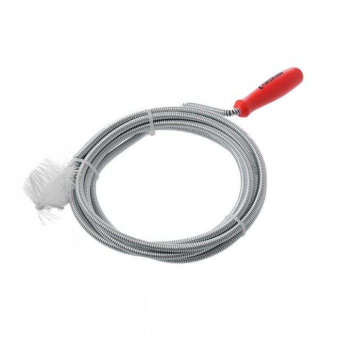 Трос для чищення труб 6мм*3м, накінечник: рифлений дріт INTERTOOL HP-1005