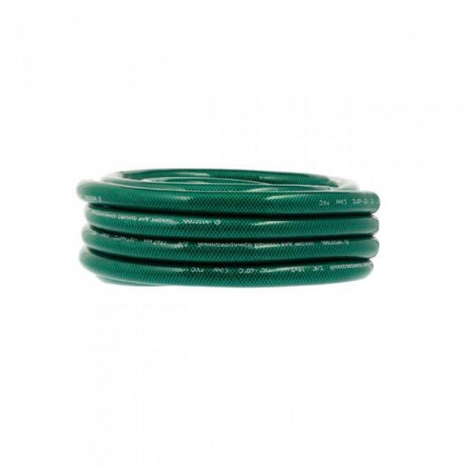 Шланг садовий, тришаровий, зелений, 3/4", 10 м, армований, PVC INTERTOOL GE-4041