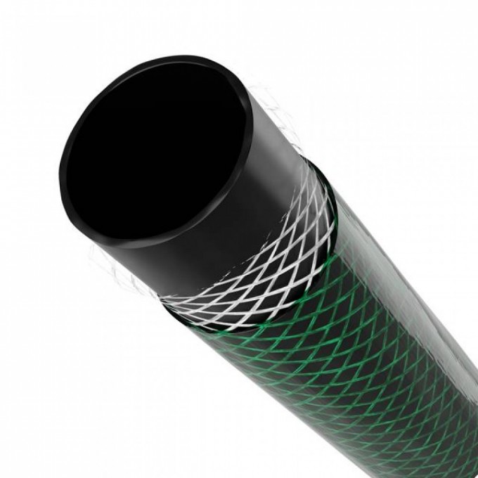 Шланг садовий, тришаровий, зелений, 3/4", 10 м, армований, PVC INTERTOOL GE-4041