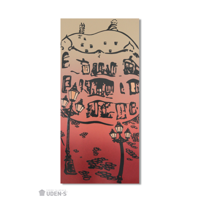 Металокерамічний дизайн-обігрівач UDEN-S Сон (квадриптих)