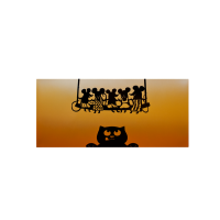 Металокерамічний дизайн-обігрівач UDEN-700 Кішки-Мишки