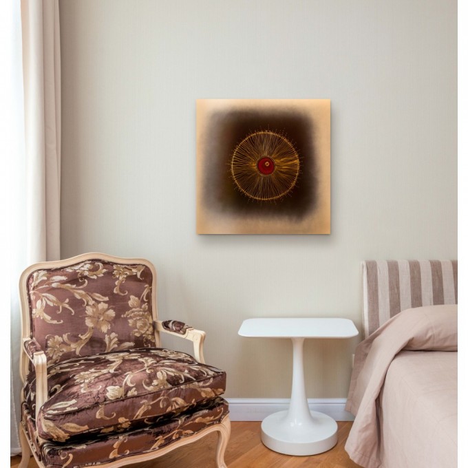 Металокерамічний дизайн-обігрівач UDEN-500К Сонце