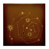 Металокерамічний дизайн-обігрівач UDEN-500К Сузір'я