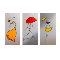 Металокерамічний дизайн-обігрівач UDEN-S Мелодії (триптих)