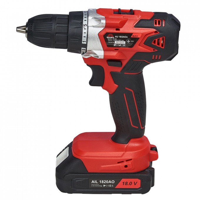 Дриль-шурупокрут акумуляторний Vitals AU 18/2AOn
